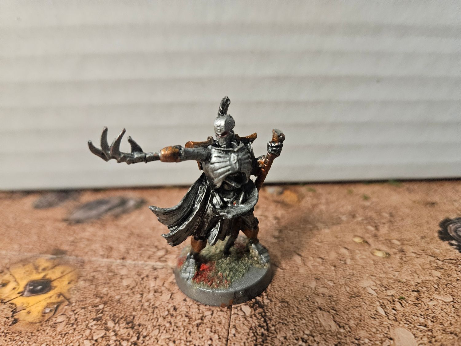 USED WARHAMMER NECRON Metal Overlord