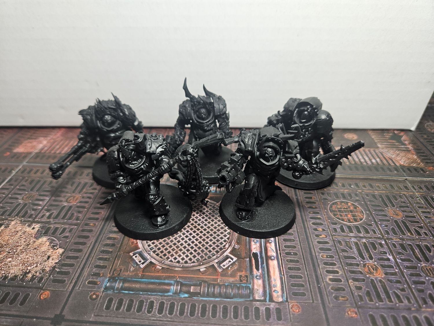 USED WARHAMMER DEATH GUARD: Blightlord Terminators