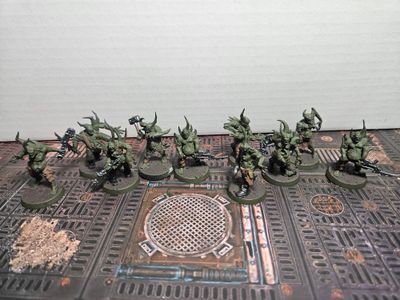 USED WARHAMMER DEATH GUARD: PoxWalkers