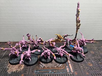 USED WARHAMMER DEMONS: Pink Horrors