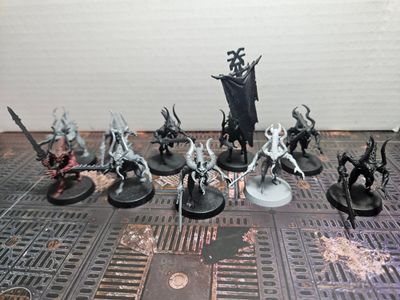 USED WARHAMMER DEMONS:Bloodletters