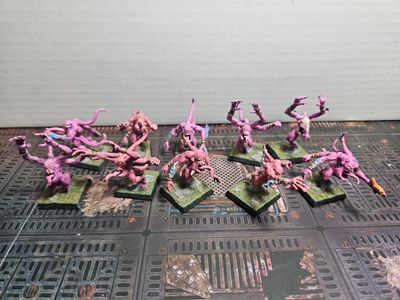 USED WARHAMMER DEMONS: Pink Horrors