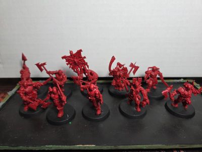 USED BLADES OF KHORNE BLOODREAVERS