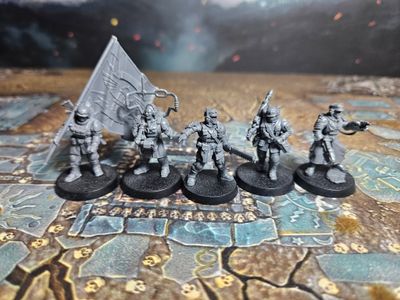 Astra Militarum: Cadian Command Squad
