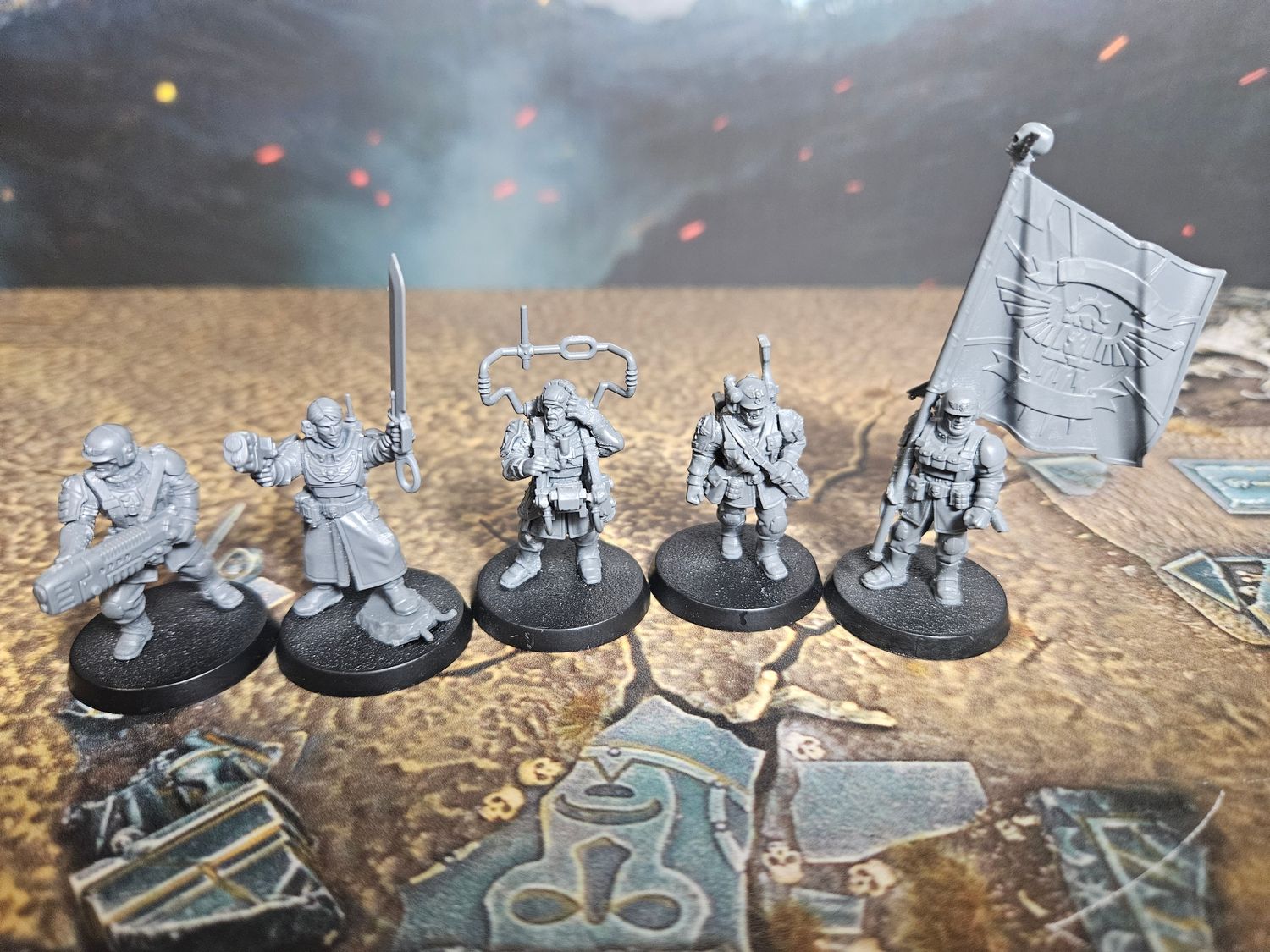Astra Militarum: Cadian Command Squad