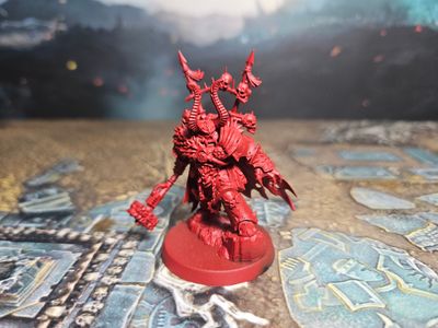 Chaos Lord with Demon hammer