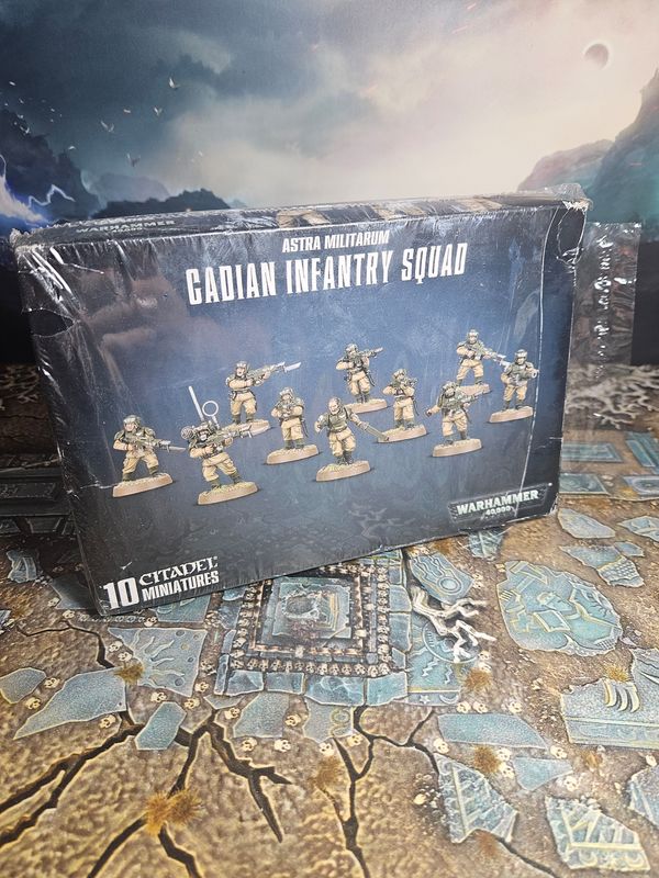 Astra Militarum:Cadian Guard oop nib