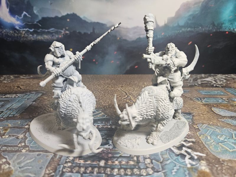 Ogre Kingdoms: Mournfang Pack 1