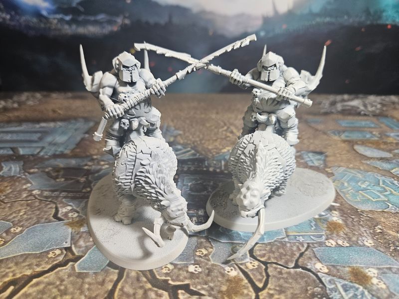 Ogre Kingdoms: Mournfang Pack 2