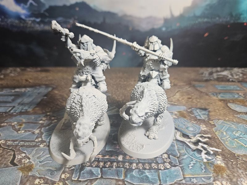 Ogre Kingdoms: Mournfang Pack 4