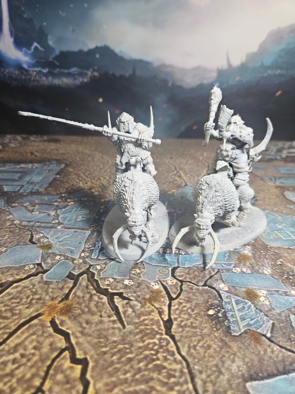 Ogre Kingdoms: Mournfang Pack 3
