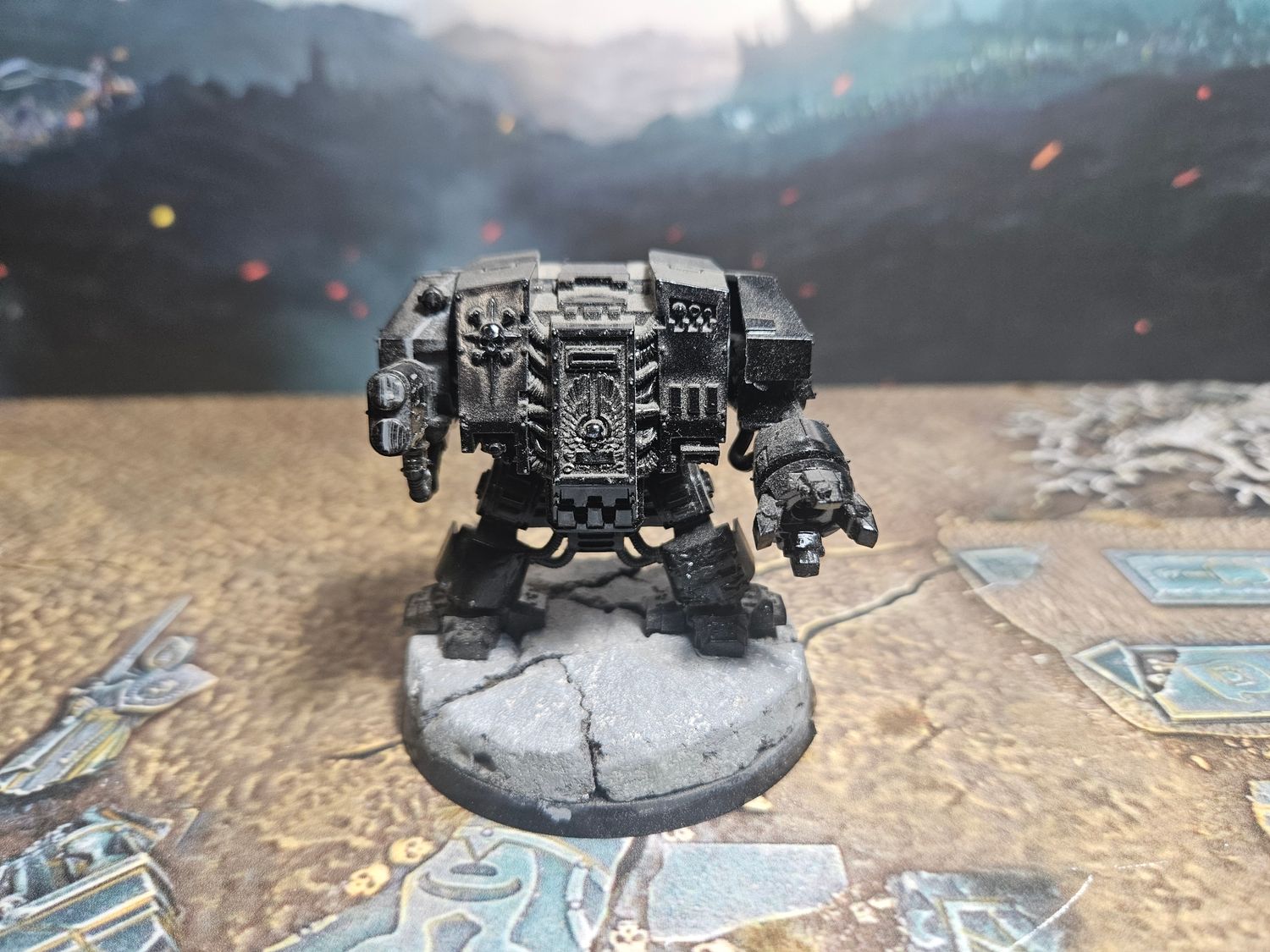 40k Space Marines: Box-dreadnought