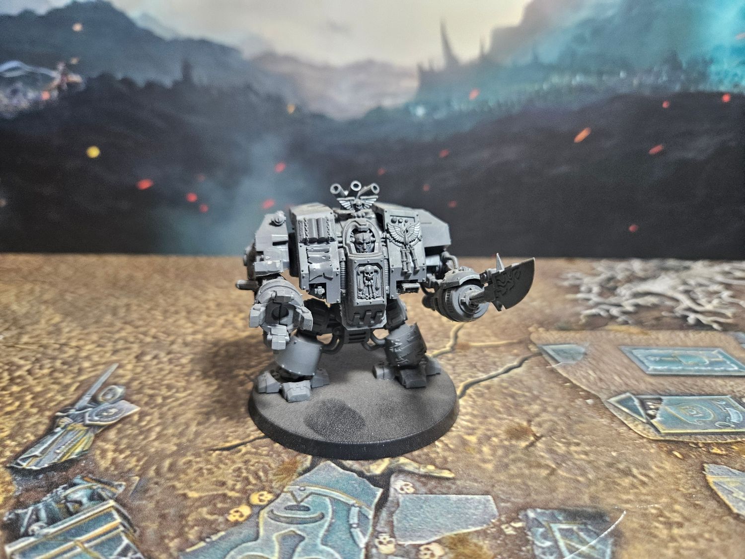40k Space Marines: Box-dreadnought