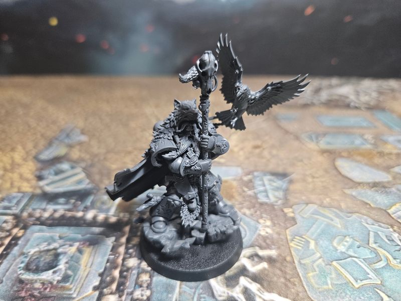 40k Space wolves: Arjac Rockfist