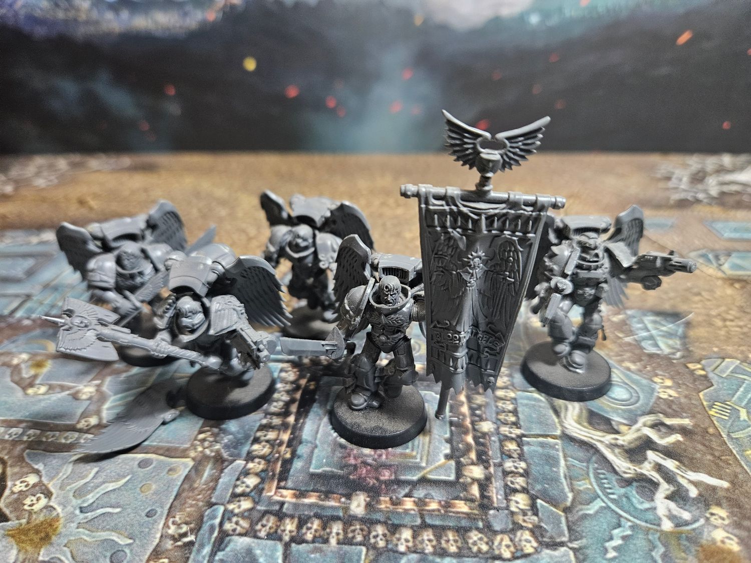 40k Space Marines: Sanguinary guard