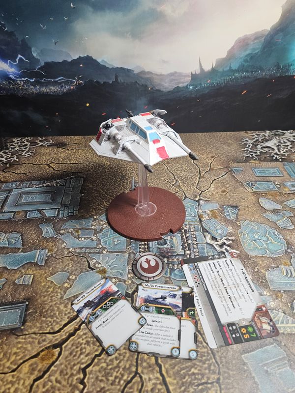 StarWars Legion: T47 speeder
