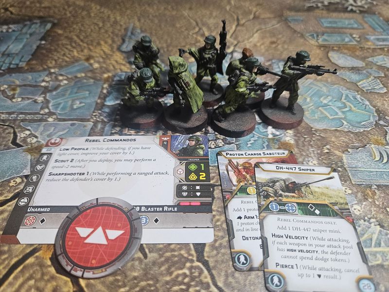 StarWars Legion: Rebel Commandos