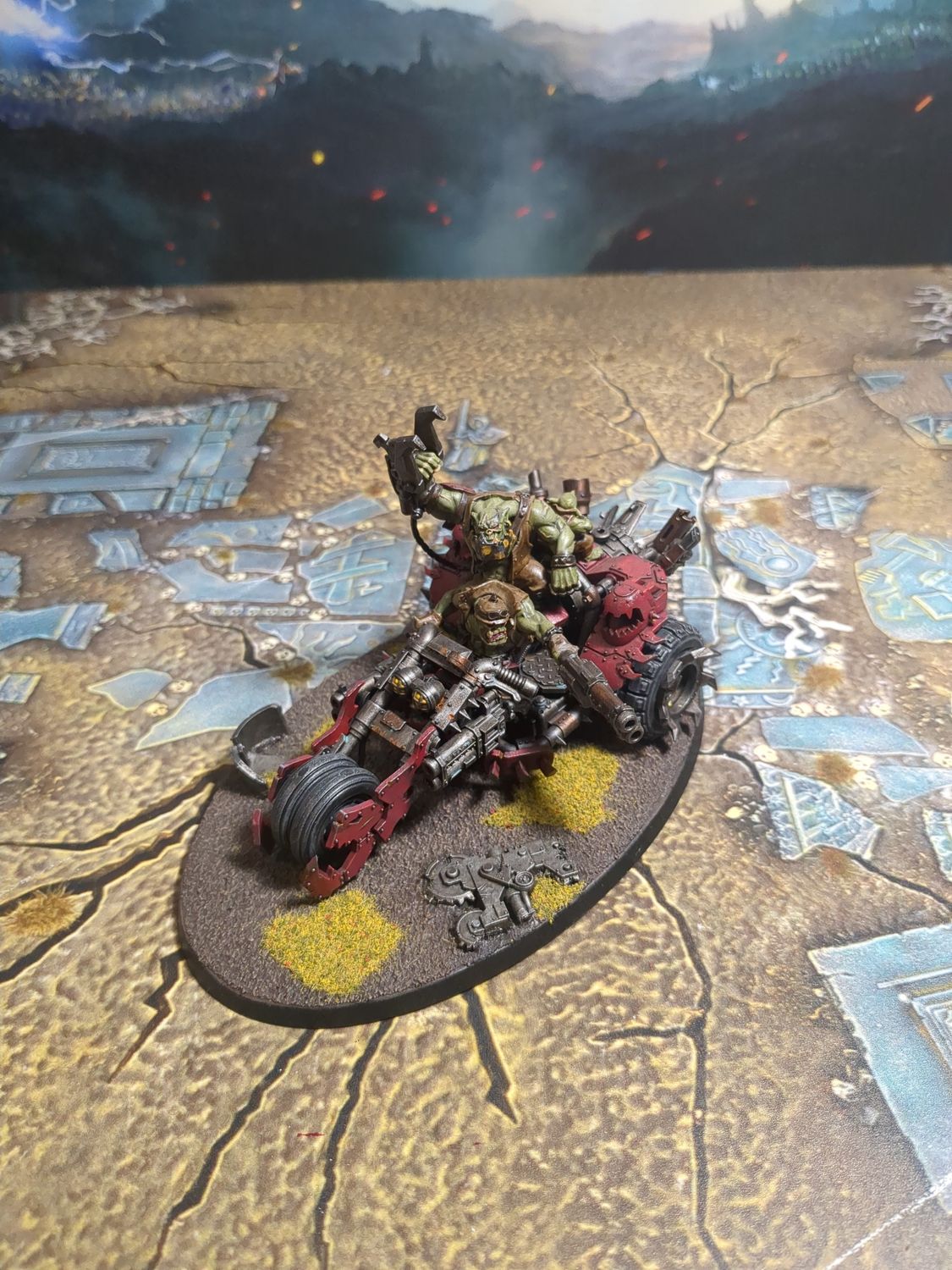 40k Orks: Deffkilla wartrike