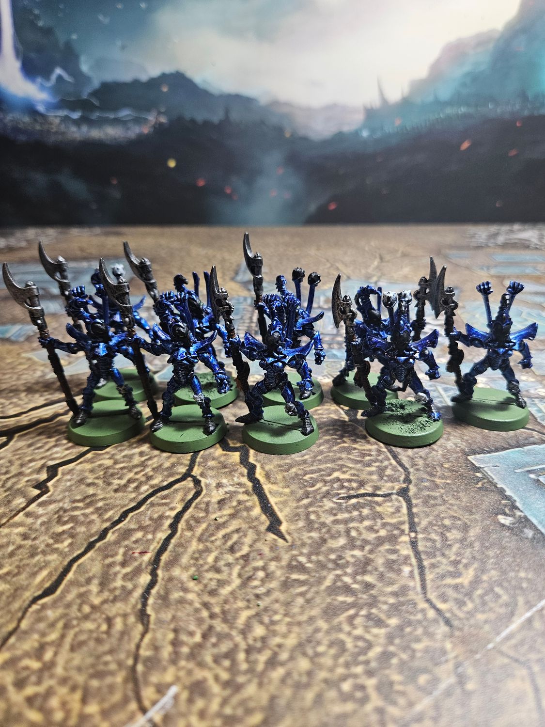 40k Dark Eldar: Incubi OOP Metal 9x