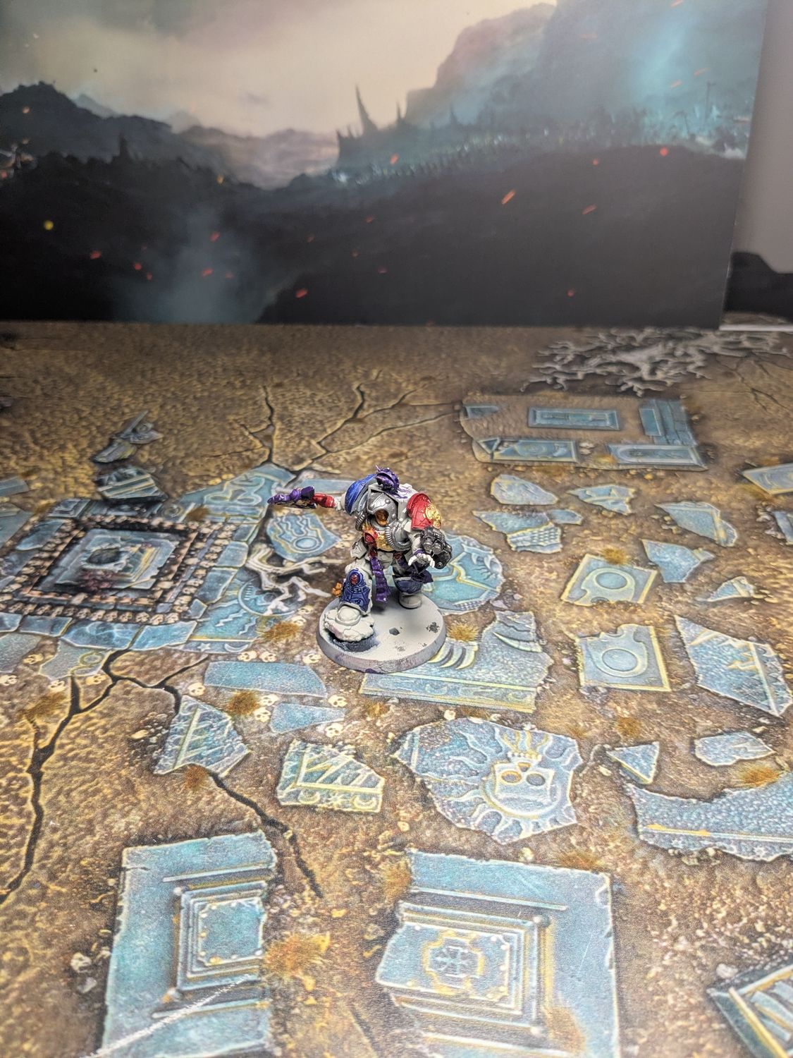 40k Space Marines: Librarian in Terminator Armour