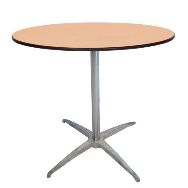 36” Round With 30” Or 42” H Post Round Elite Cocktail Table
