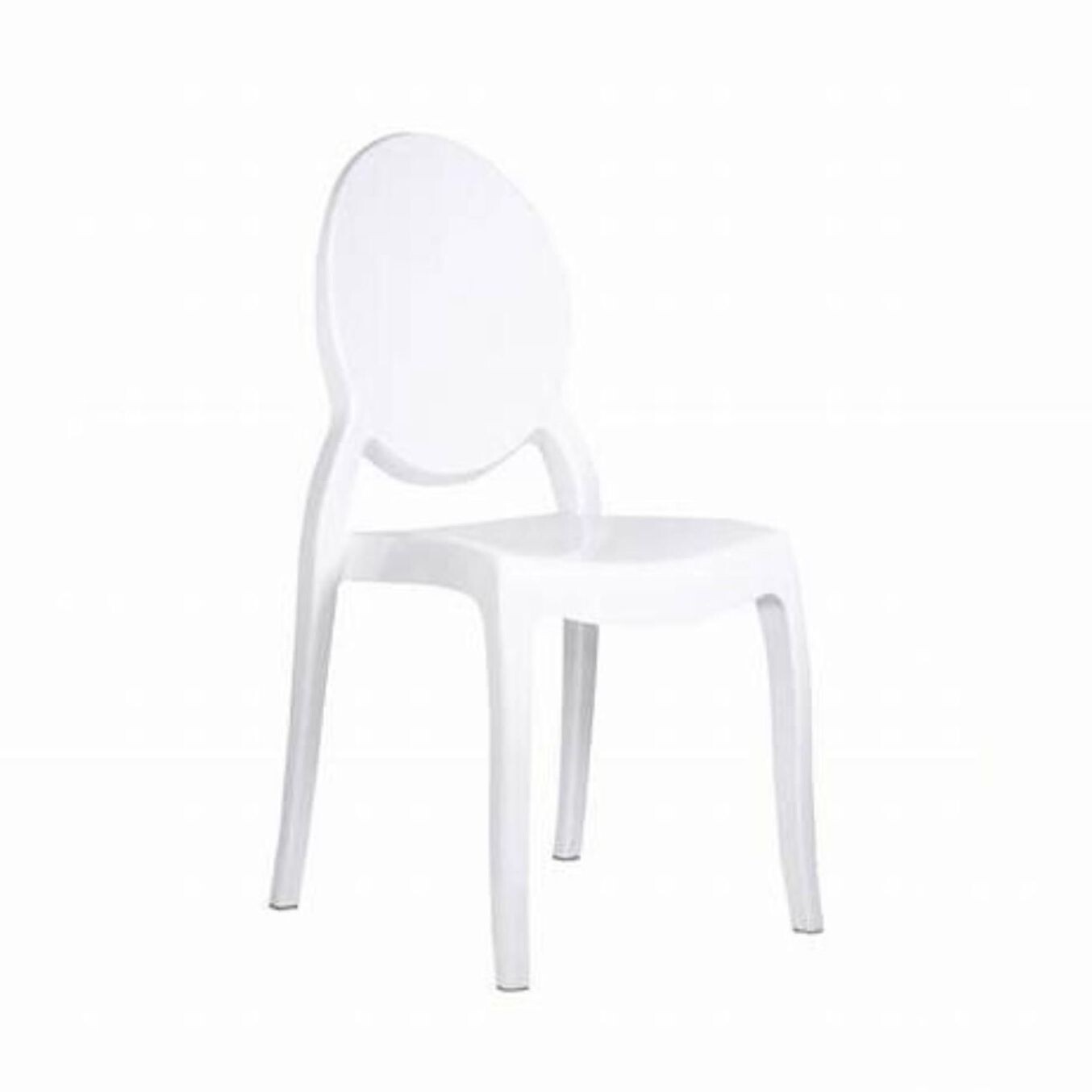 Ghost chair - White