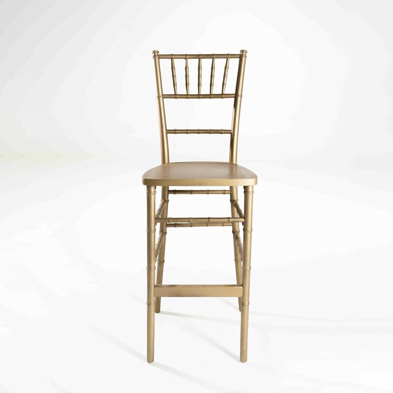 Chiavari Barstool - Gold
