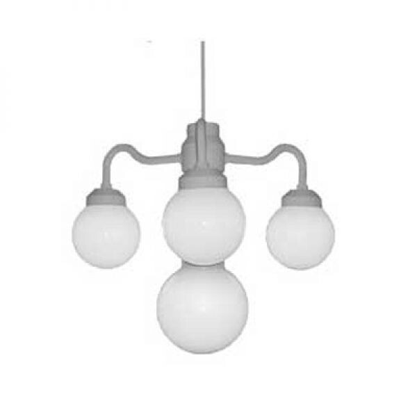4 Globe Light Chandelier