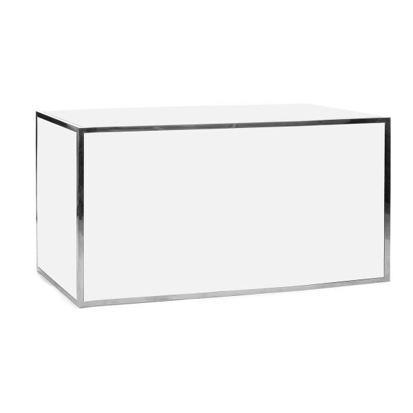 Rectangular Acrylic White Bar