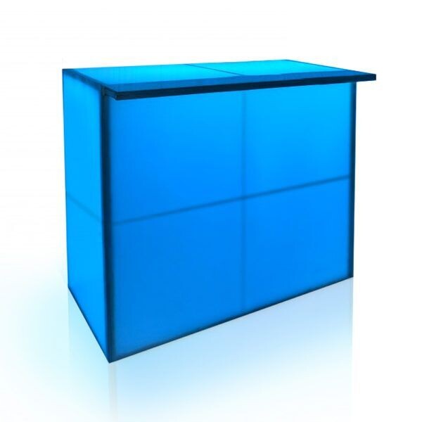 Blue Illuminated Bar