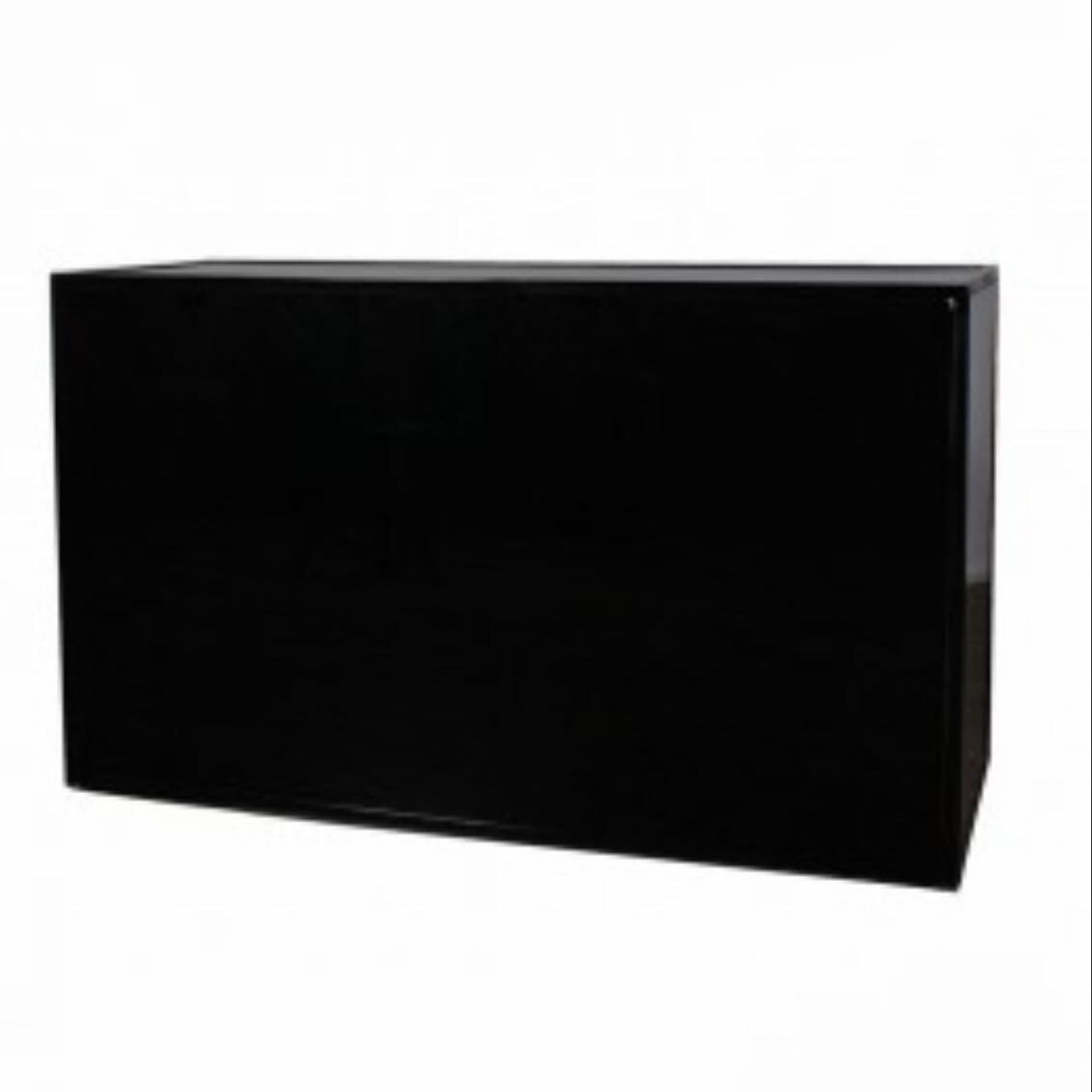 Black acrylic bar