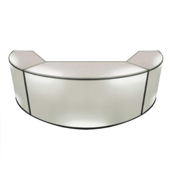 White Curve Bar