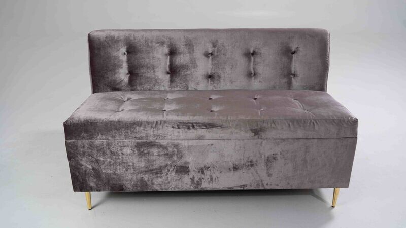 Ochre Velvet - Sofa