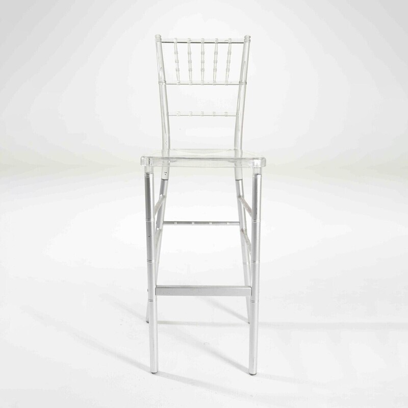 Chiavari Barstool - Clear