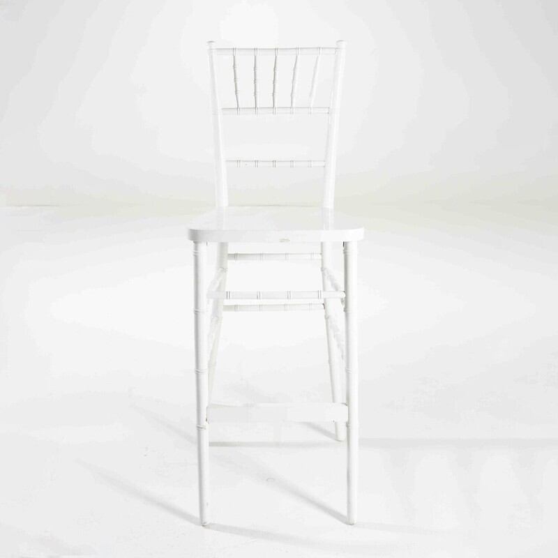 Chiavari Barstool - White