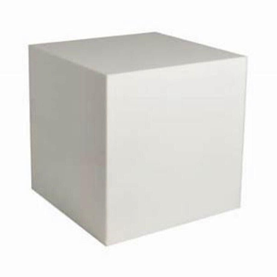 Acrylic cubes - White