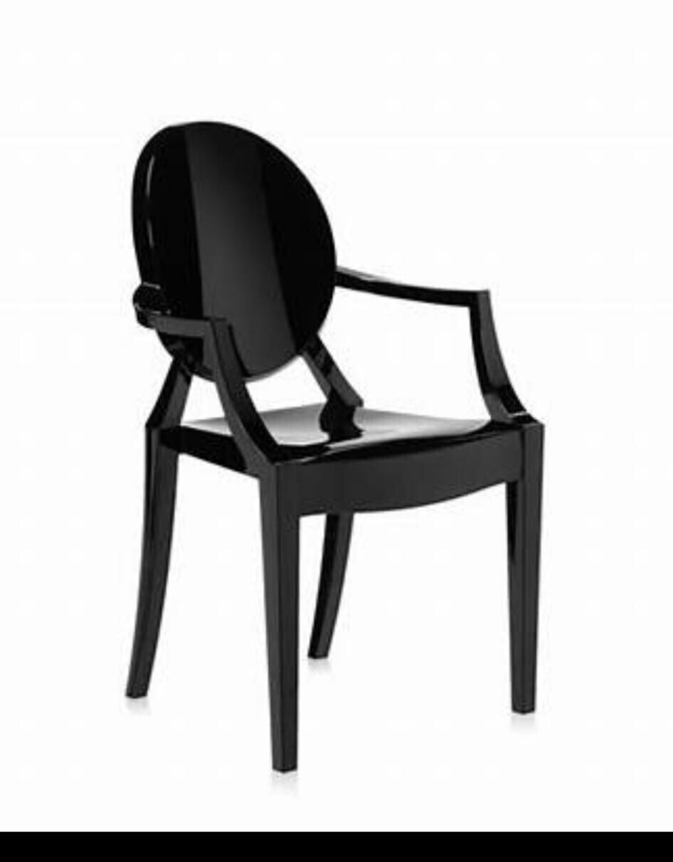 Ghost chair Kids - Black