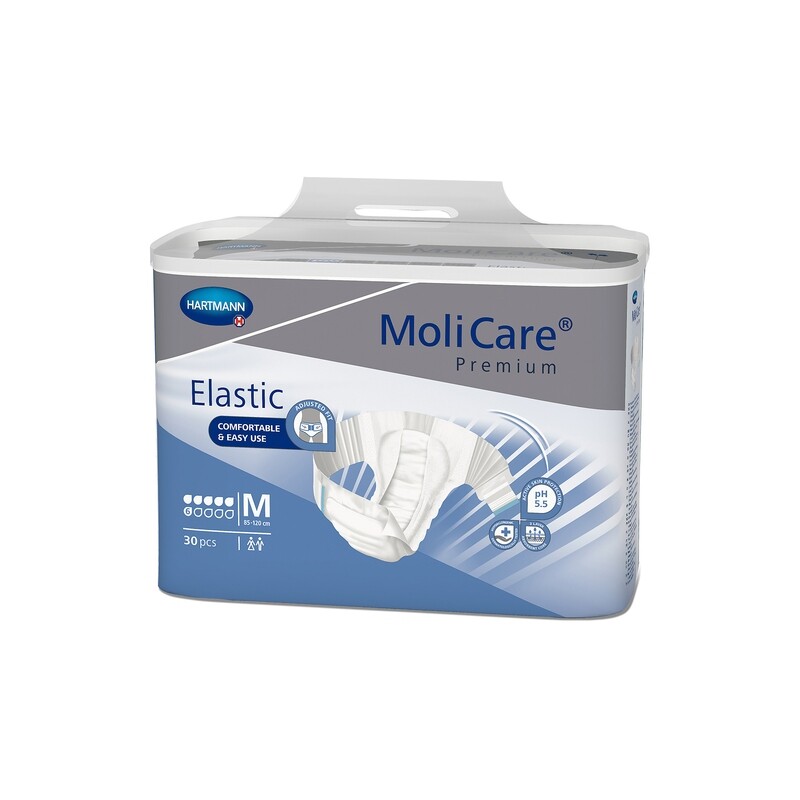 Molicare Premium Elastic 6 Drop Medium 90&#39;s ( 3x30&#39;s)
