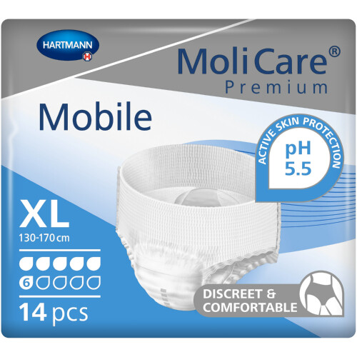 Molicare Premium Elastic 6 Drop X Large 56&#39;s ( 4x14&#39;s)