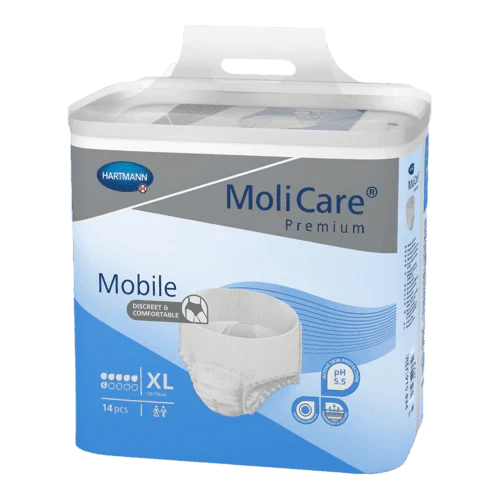 Molicare Mobile Pull- Up Pants X Large 14&#39;s  56&#39;s ( 4x14&#39;s)