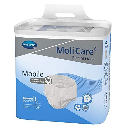 Molicare Mobile Pull- Up Pants Large 56&#39;s ( 4x14&#39;s)