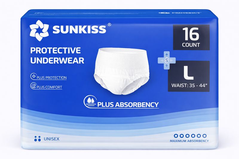 Unisex Protective Underwear Pull-up - LARGE