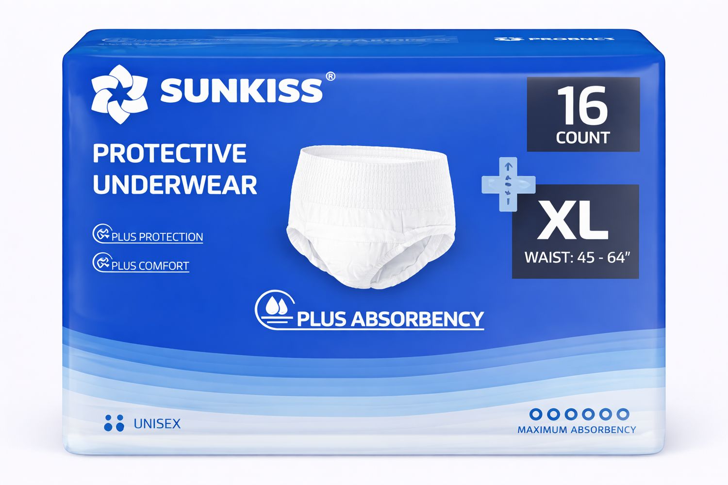 Unisex Protective Underwear Pull-up - X LARGE