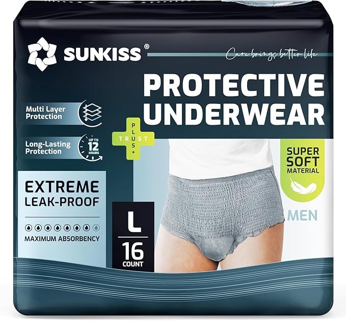 Protective Underwear for Men - LARGE