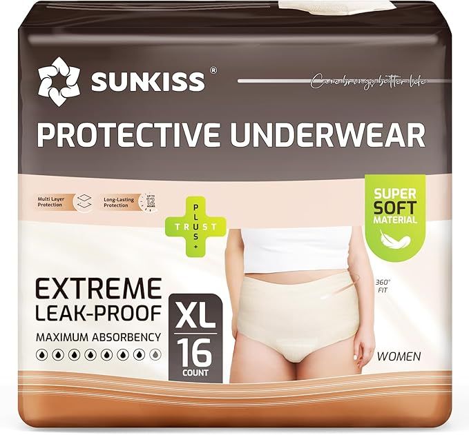 Protective Underwear for women - X LARGE