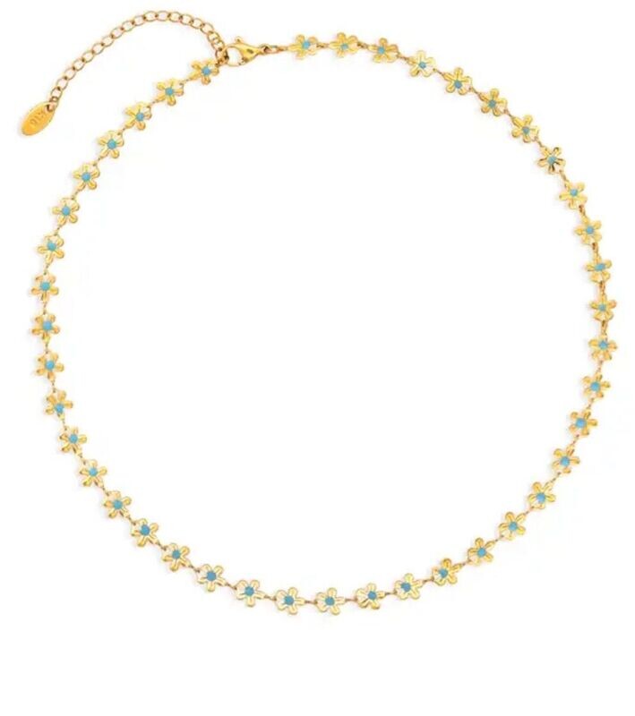 Florecita Azul Necklace