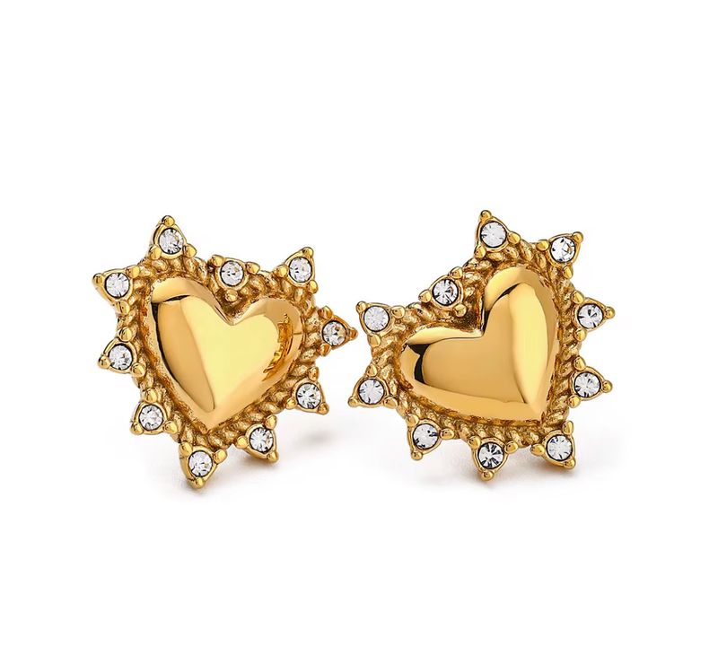 Celestial Heartburst Earrings