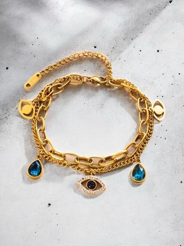 Celestial Tears Charm Bracelet
