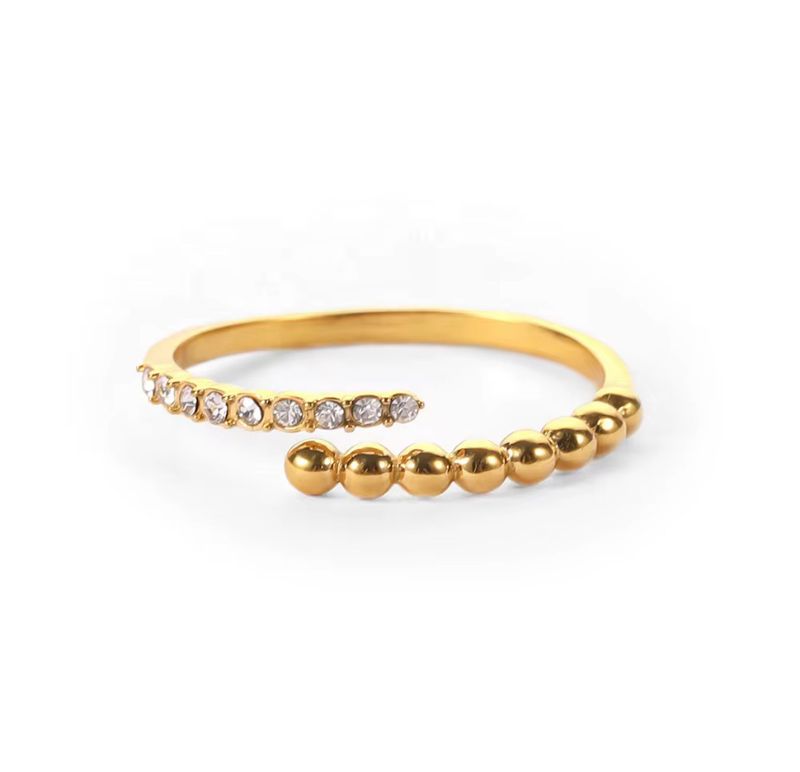 Rayito Dual Texture Adjustable Ring