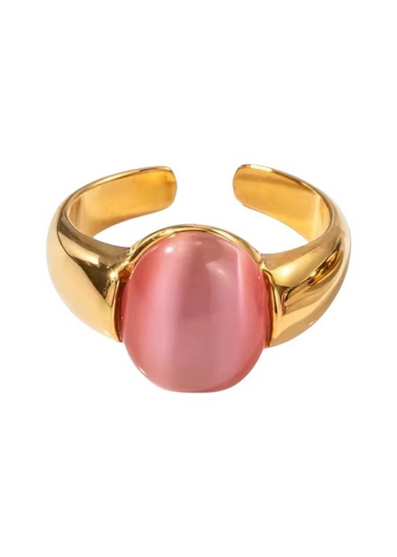 Rose Cat Eye Ring